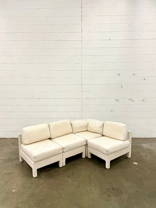 4pc Modular Sectional by Selig c.1980s
